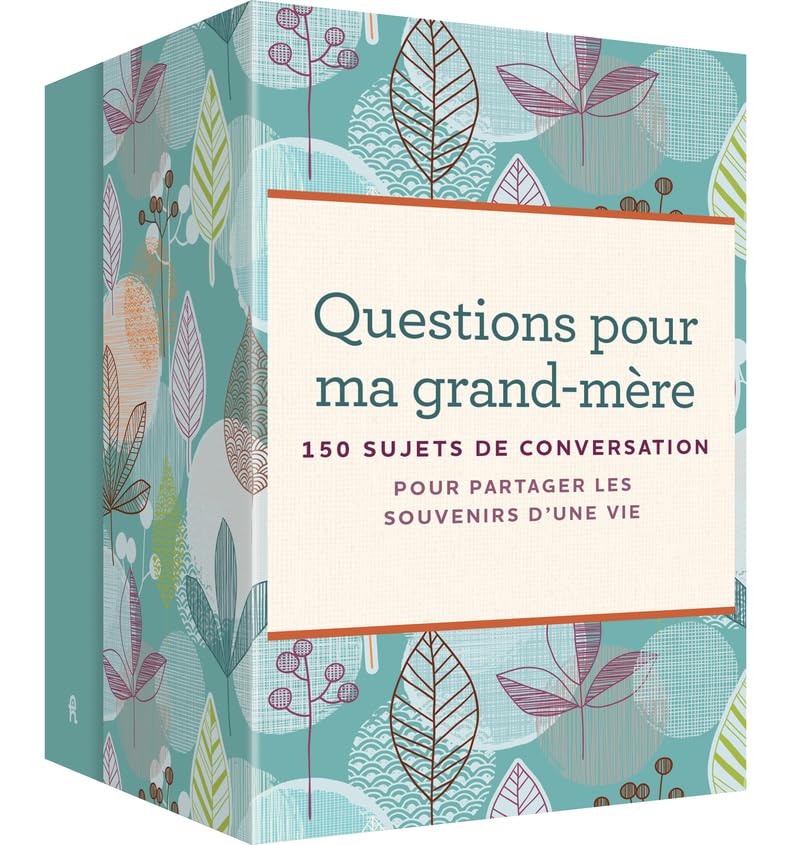 Questions pour ma grand-mère-coffret - 150 sujets de conversation pour garder les souvenirs d'une vie: 150 sujets de conversation pour partager les souvenirs d'une vie Partnership & Love