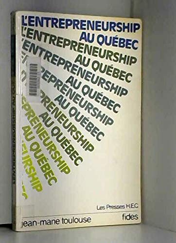L'entrepreneur au quebec Books
