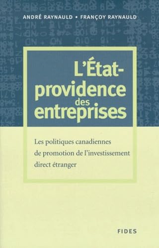 ETAT PROVIDENCE DES ENTREPRISES book