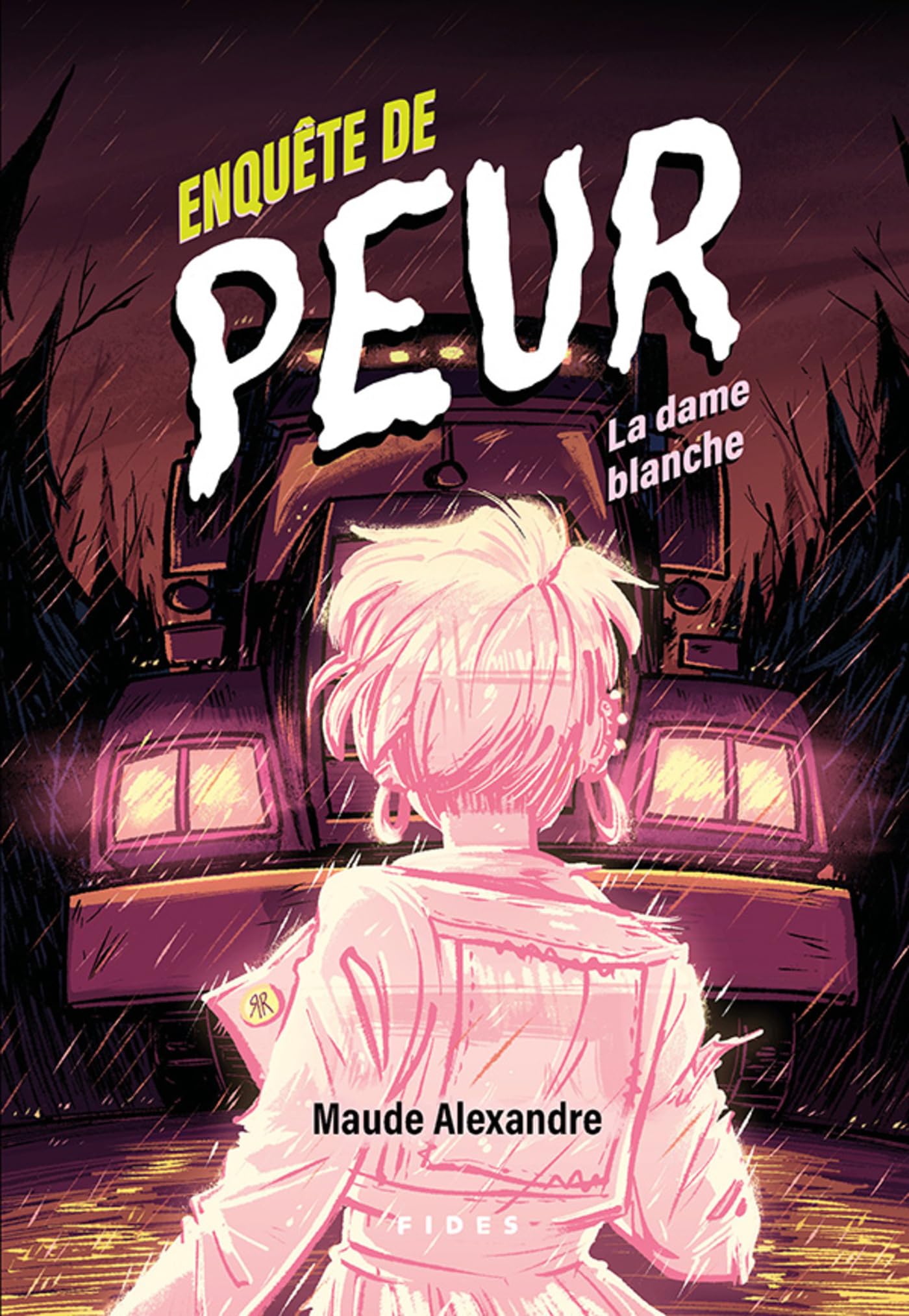 Enquête de peur- La dame blanche book