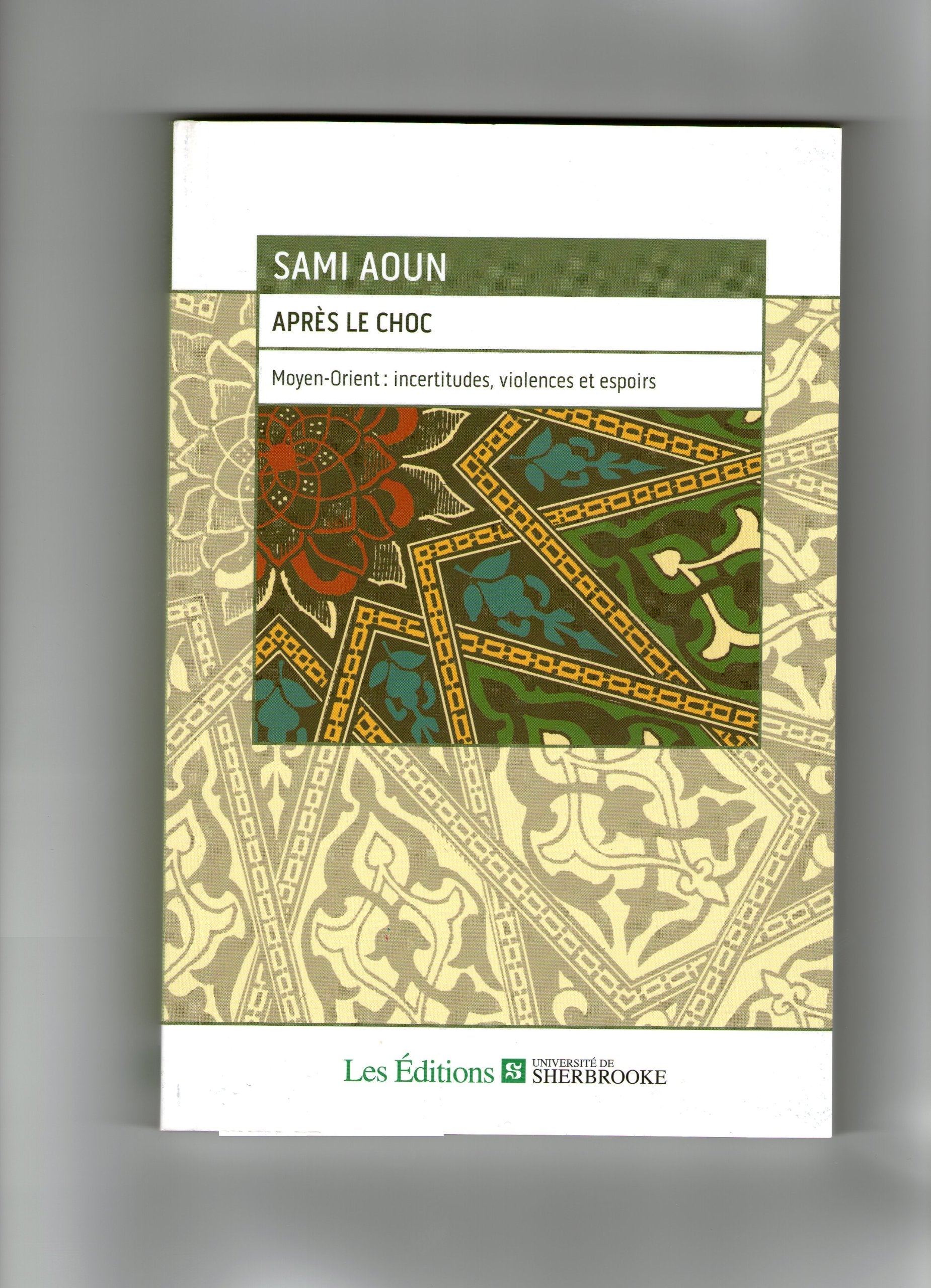 Après Le Choc. Moyen-orient : Incertitudes, Violences Et Espoirs Books