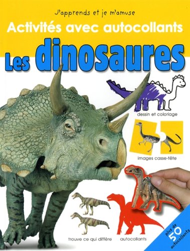 J'apprends et Je M'amuse : Activités Avec Autocoll book