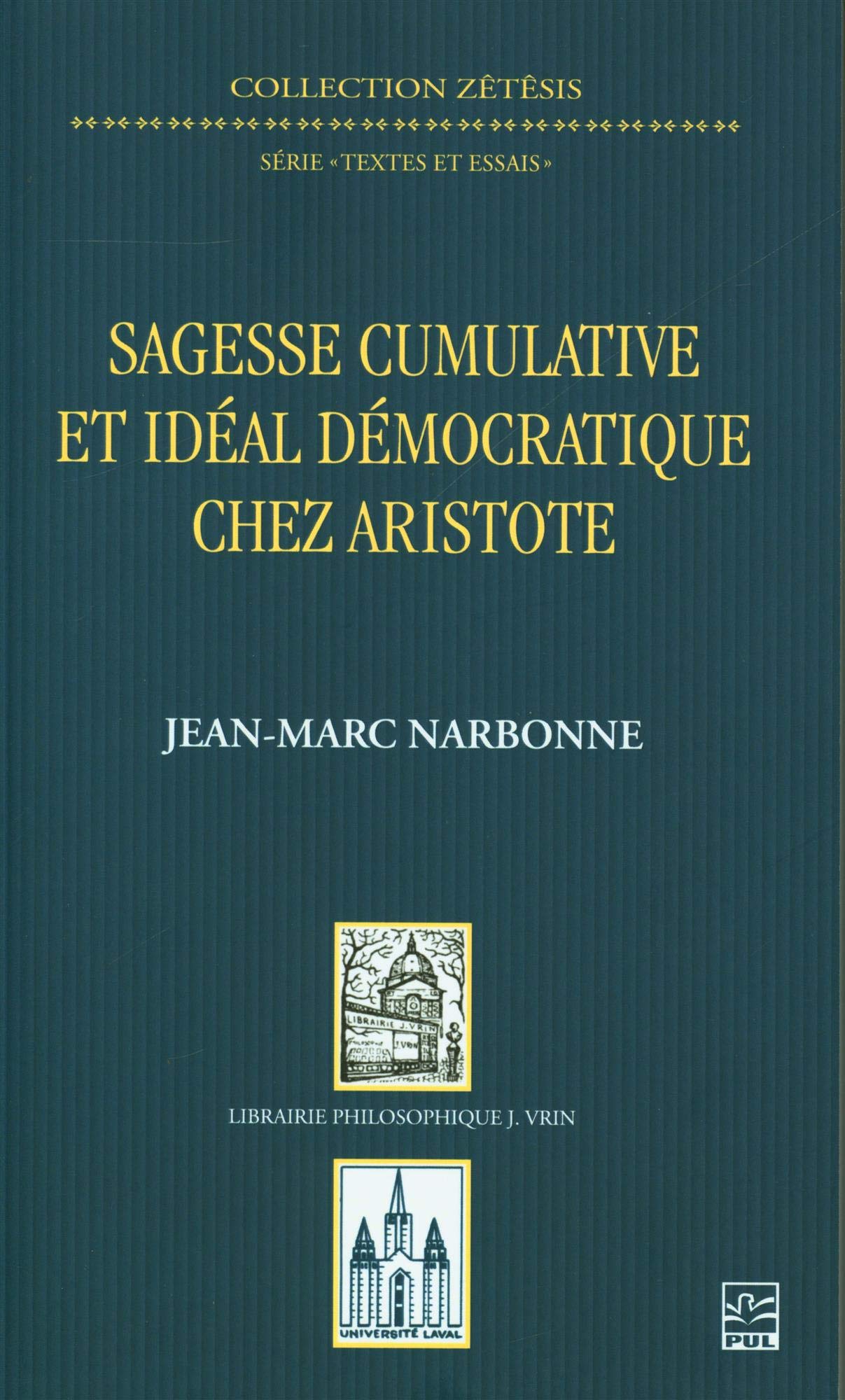 Sagesse cumulative et idéal démocratique chez Aristote book