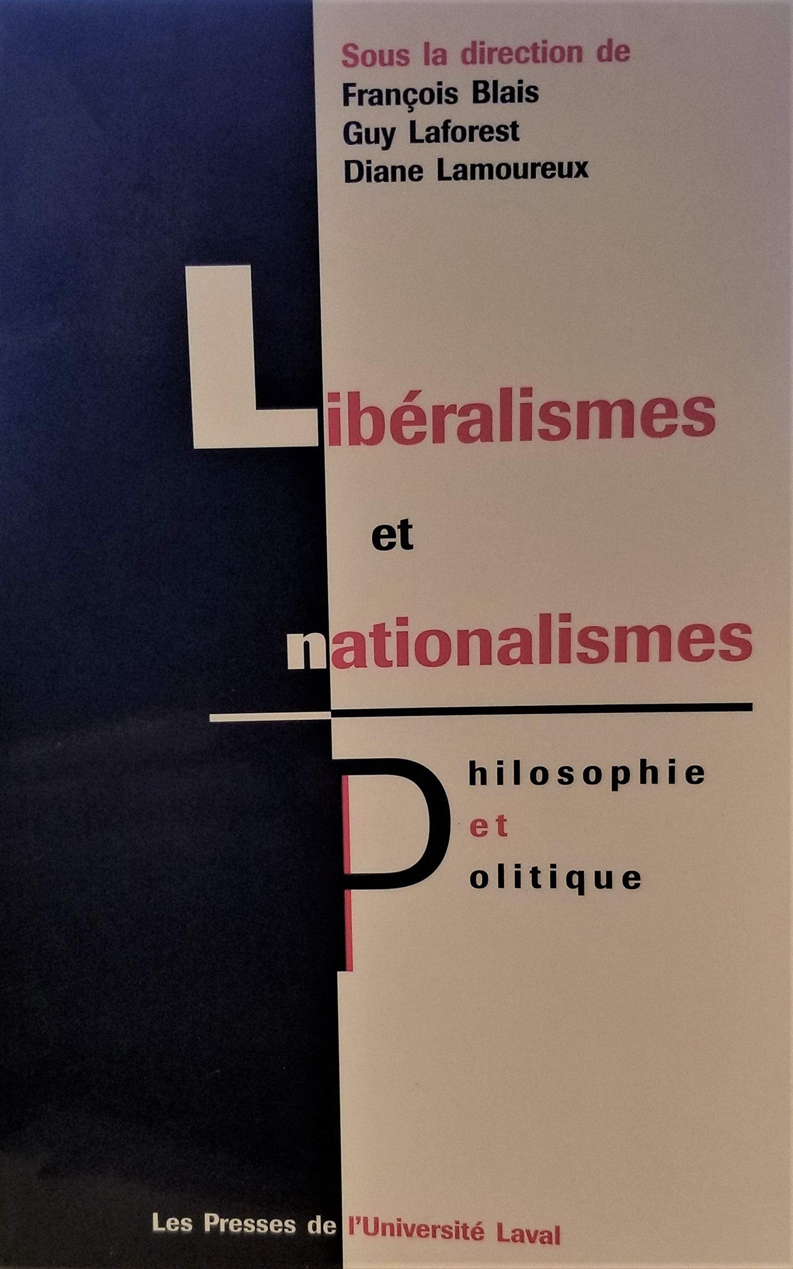 Liberalismes et Nationalismes Philosophie et Politique book