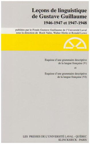 Leçons de linguistique (1946-1947 et 1947-1948), tome 14 book