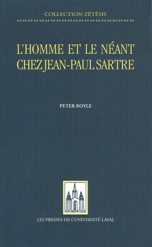 L HOMME ET LE NEANT CHEZ JEAN PAUL SARTRE Philosophy