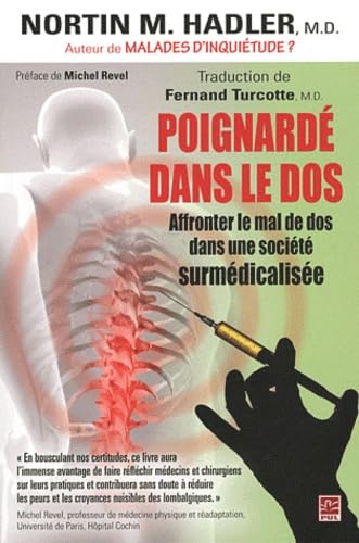 Poignardé dans le dos : Affronter le mal de dos dans une société surmédicalisée Books