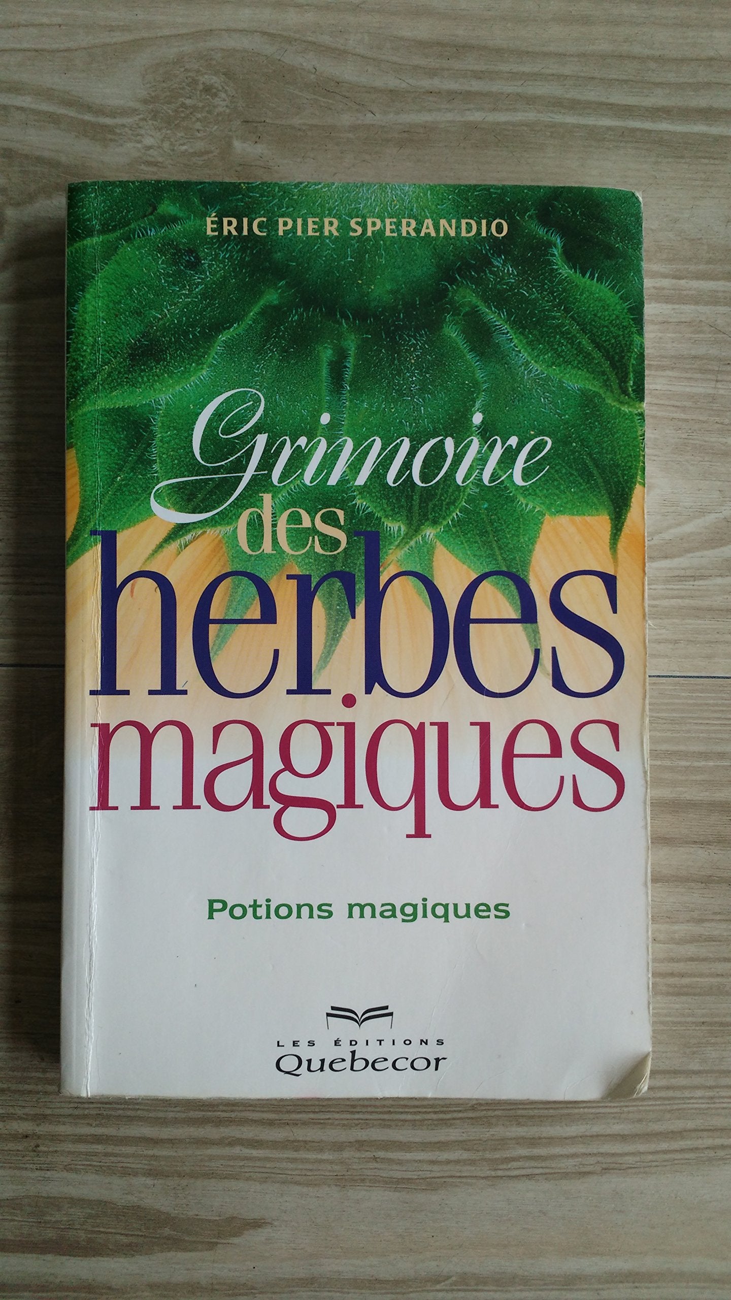 Grimoire Des Herbes Magiques. Potions Magiques Books