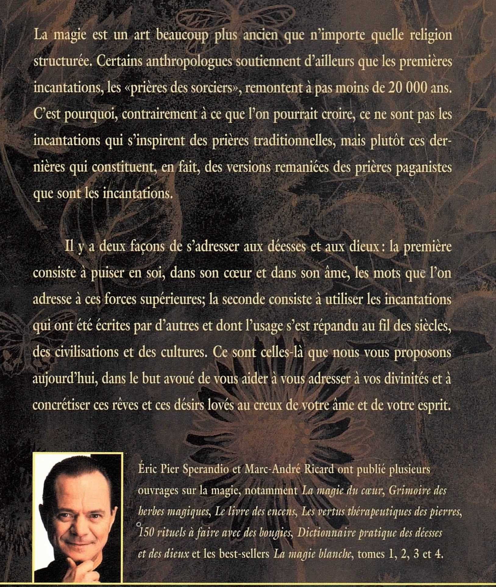 Le Livre Des Incantations. Les Clefs De La Magie Blanche Books