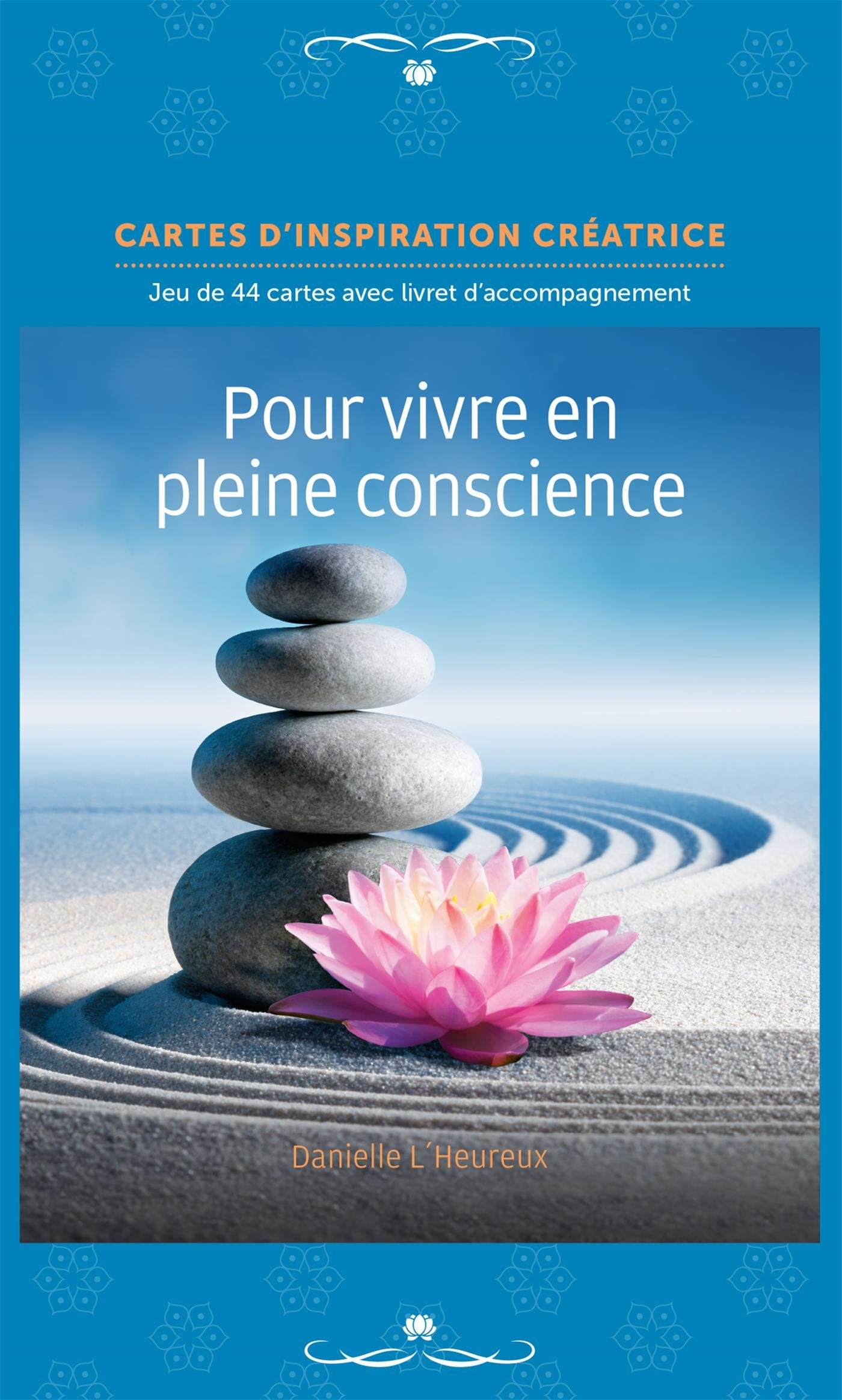 Boîtier Pour vivre en pleine conscience: Jeu de 44 cartes avec livret d'accompagnement Partnership & Love