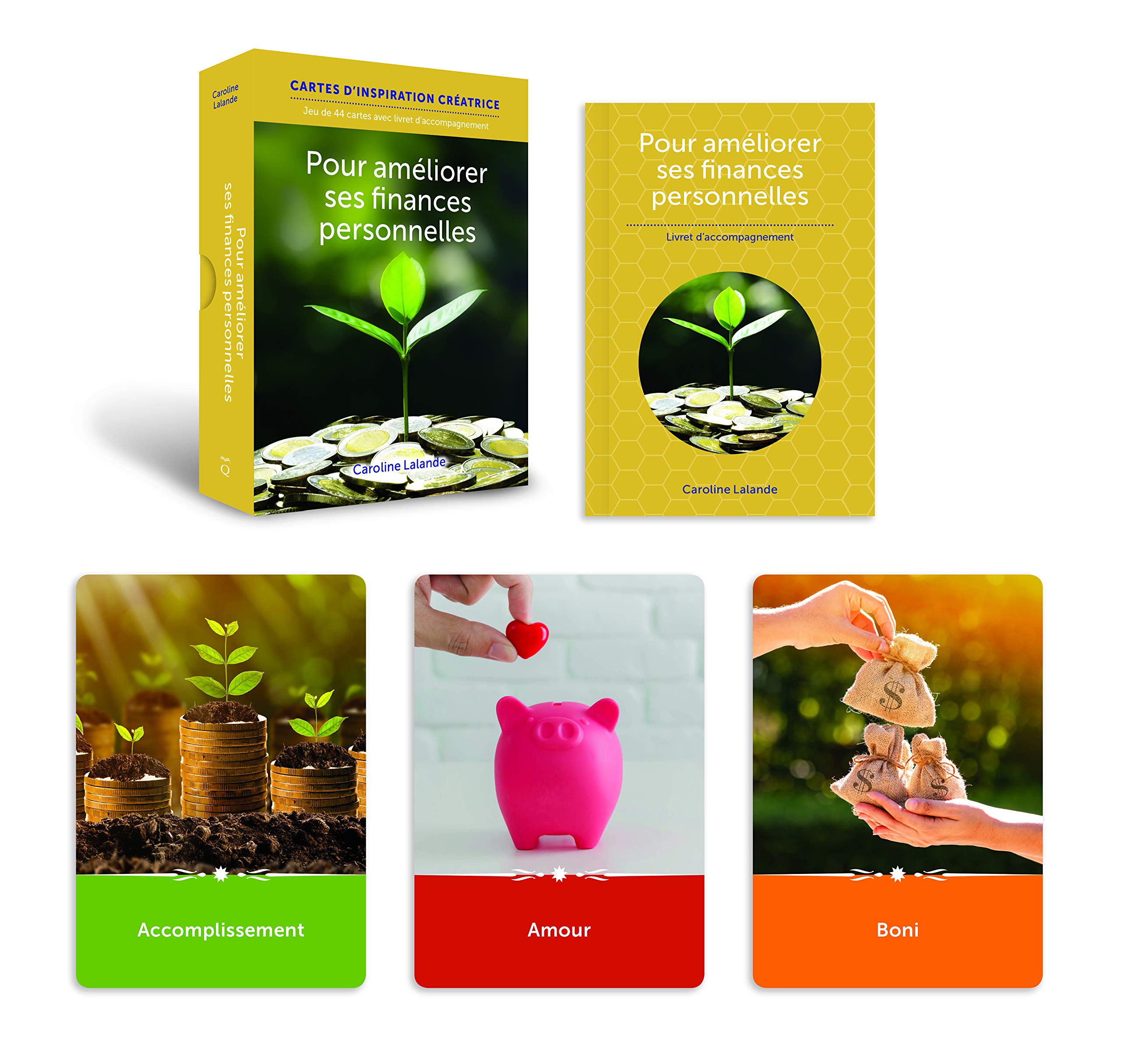 Boîtier Pour améliorer ses finances personnelles: Jeu de 44 cartes avec livret d'accompagnement Partnership & Love