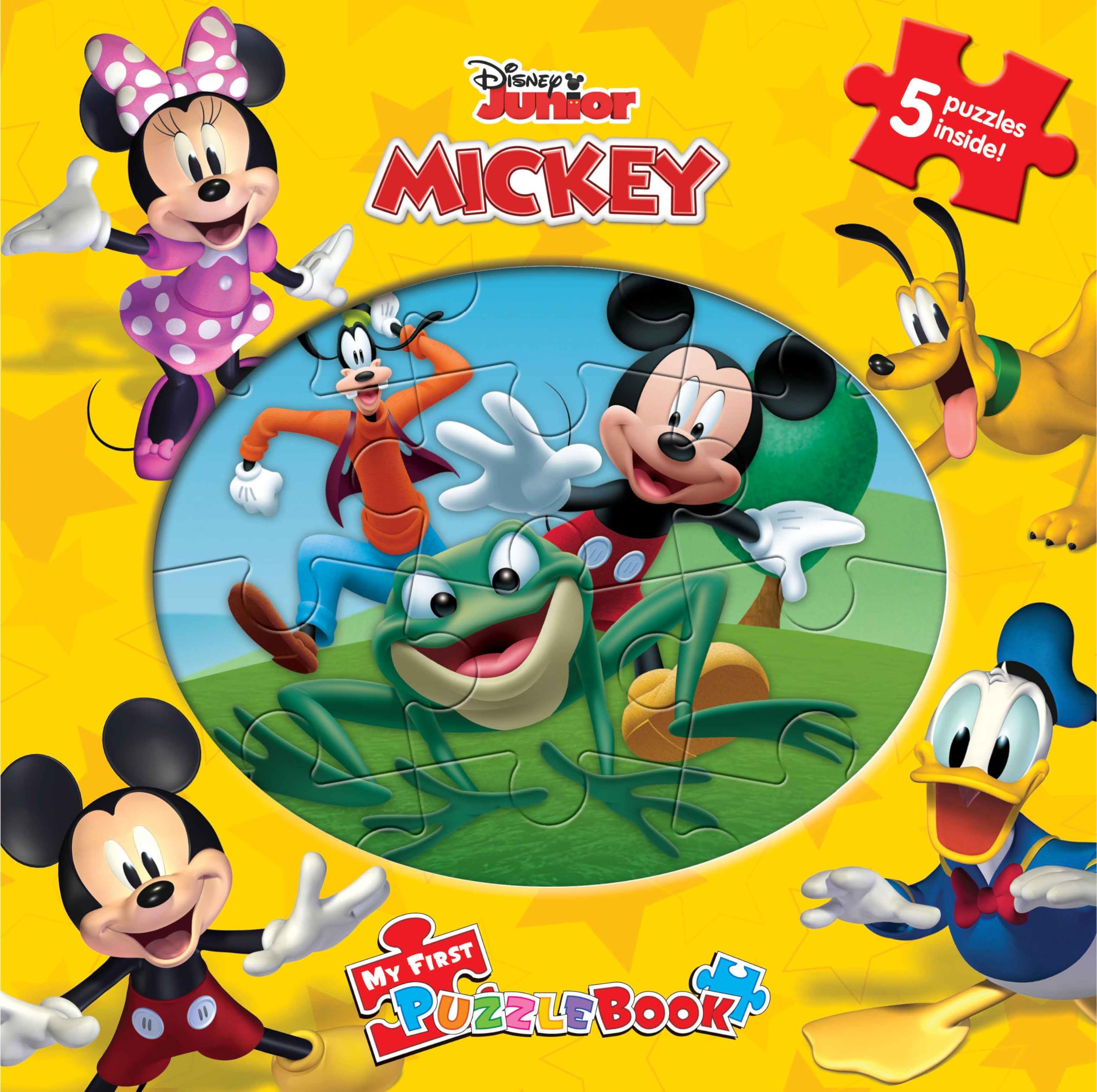 Disney Mickey Mouse Clubhouse My First Puzzle: My First Puzzle Book Tiptoi & Games