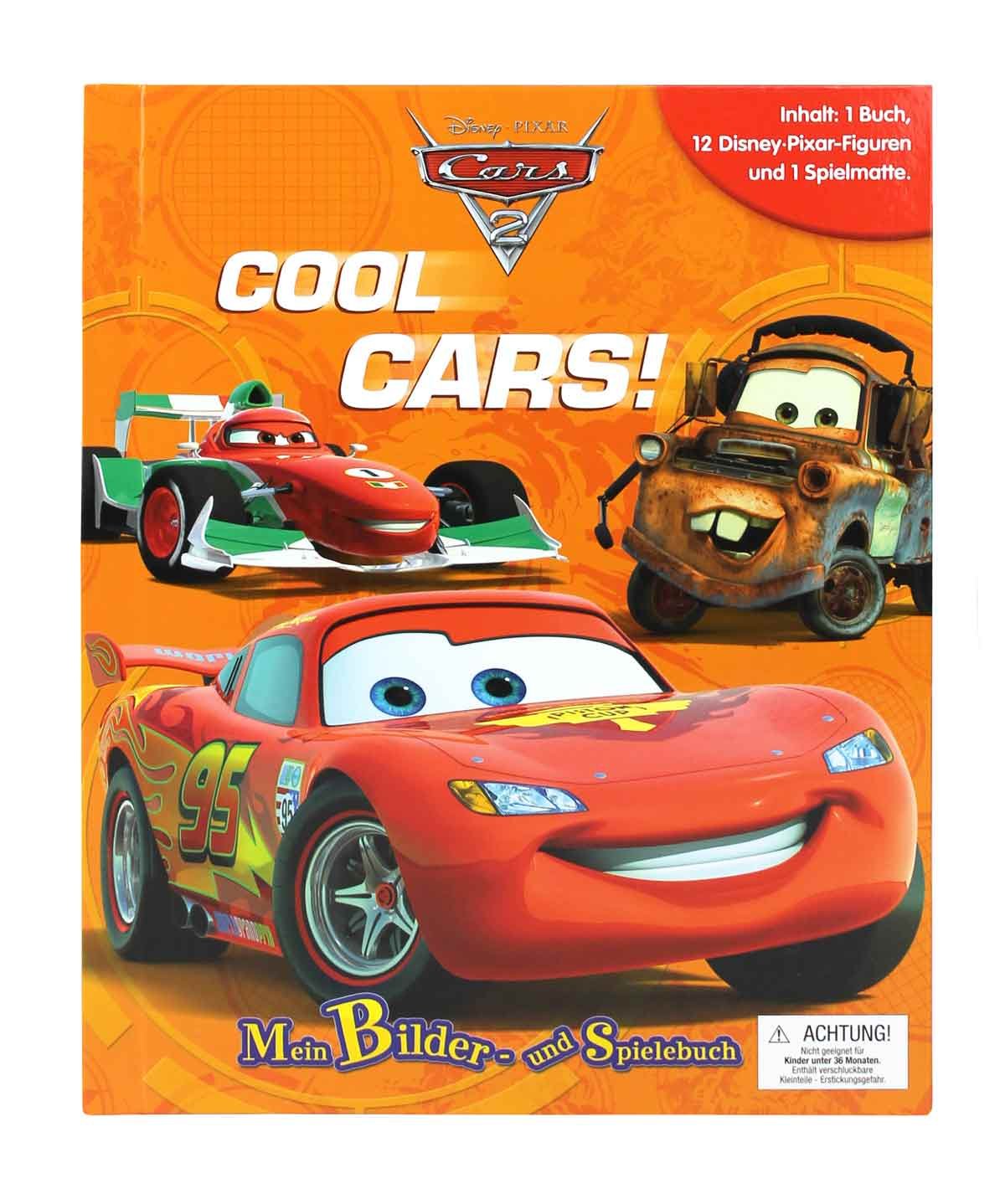 CARS 2. Spiel- u. Beschäftigungsbuch Tiptoi & Games