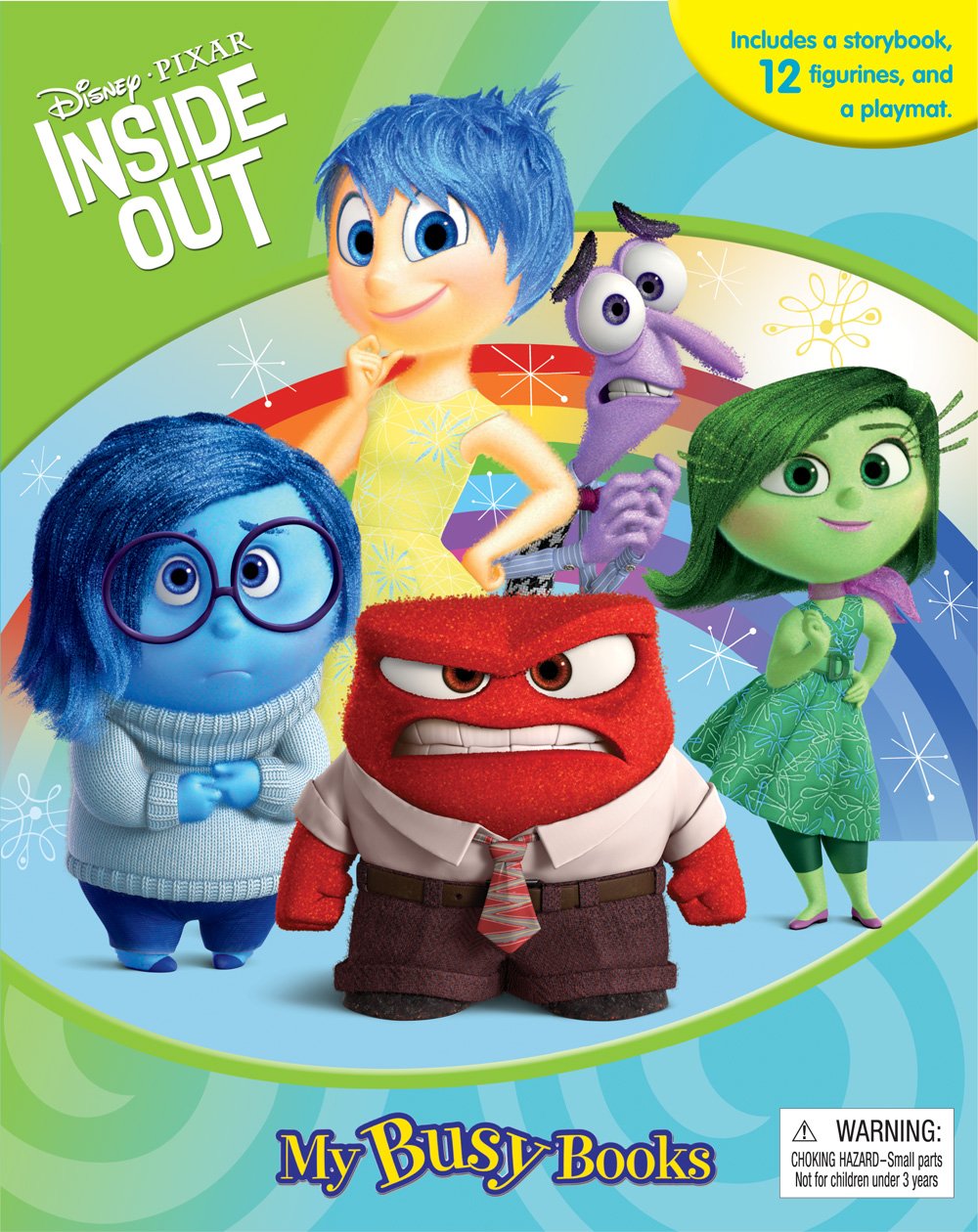 Disney/Pixar Inside Out My Busy Book by Phidal Publishing Inc. (2015-05-05) Books