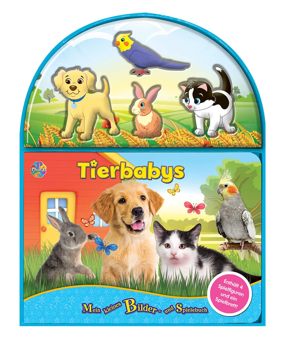 Mein kleines Bilder- und Spielebuch Tierbabys: Mein kleines Bilder- und Spielbuch Children's books