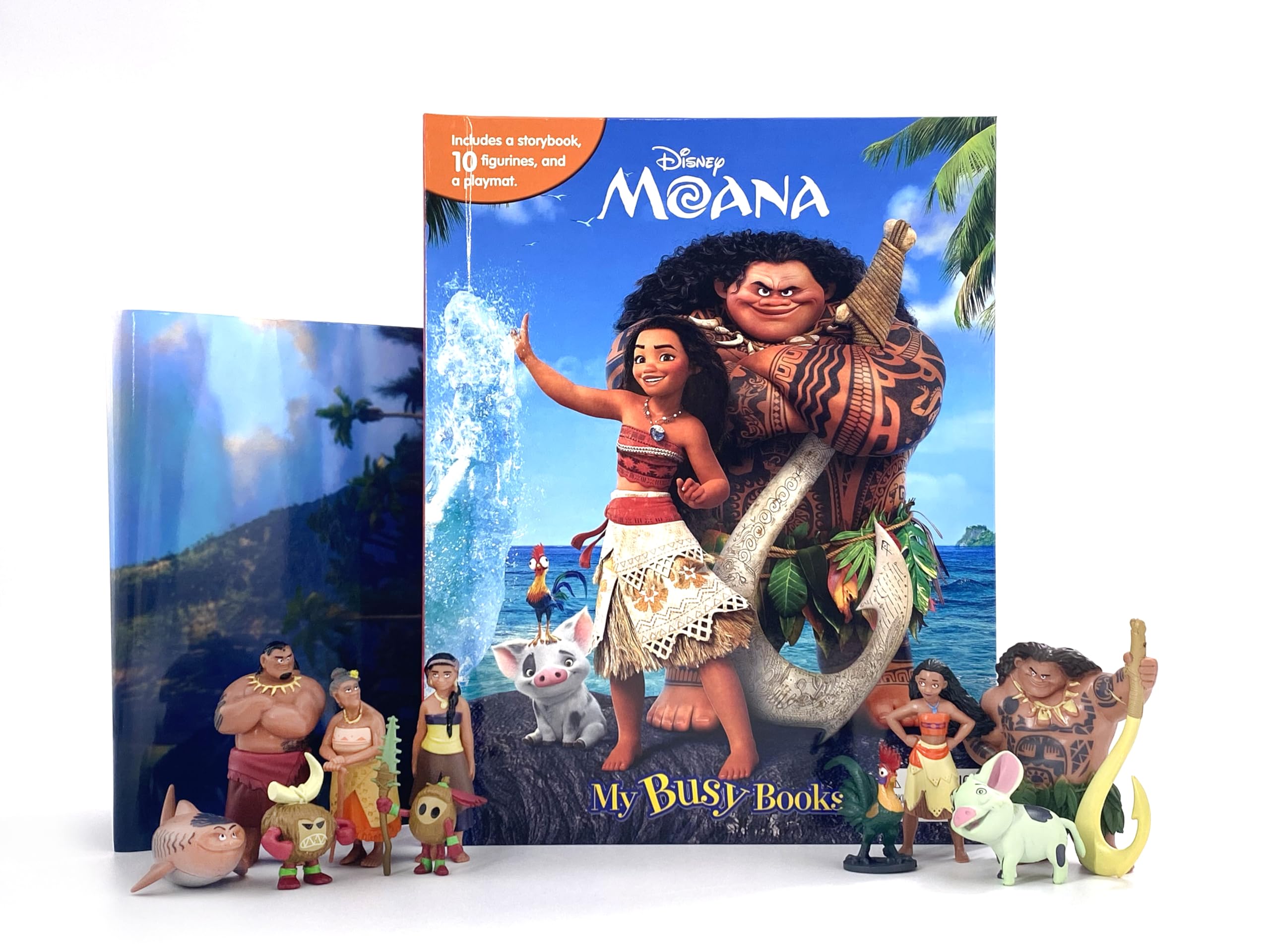 Moana: My Busy Book (My Busy Books) Tiptoi & Games