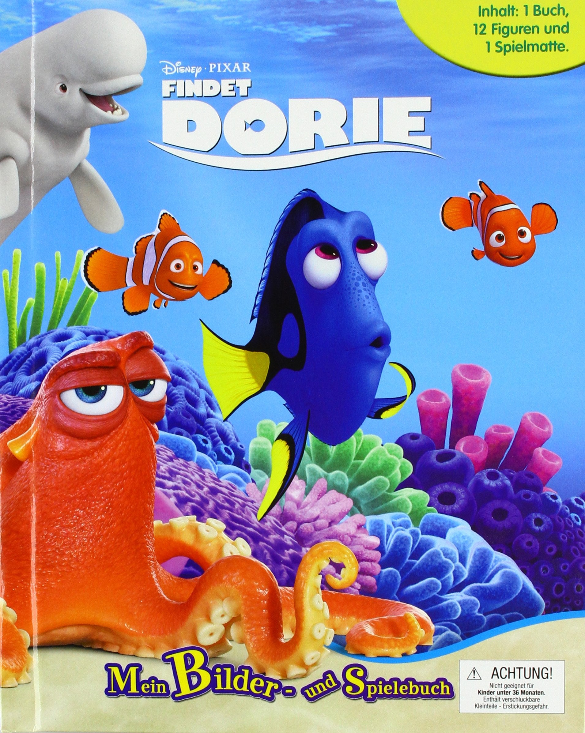 Findet Dory. Spiel- u. Beschäftigungsbuch Books
