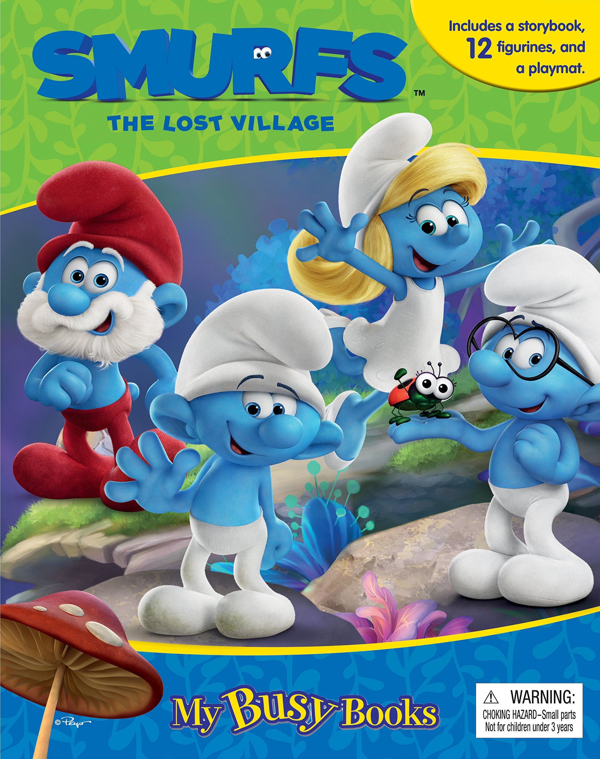 Smurfs: The Lost Village My Busy Book book