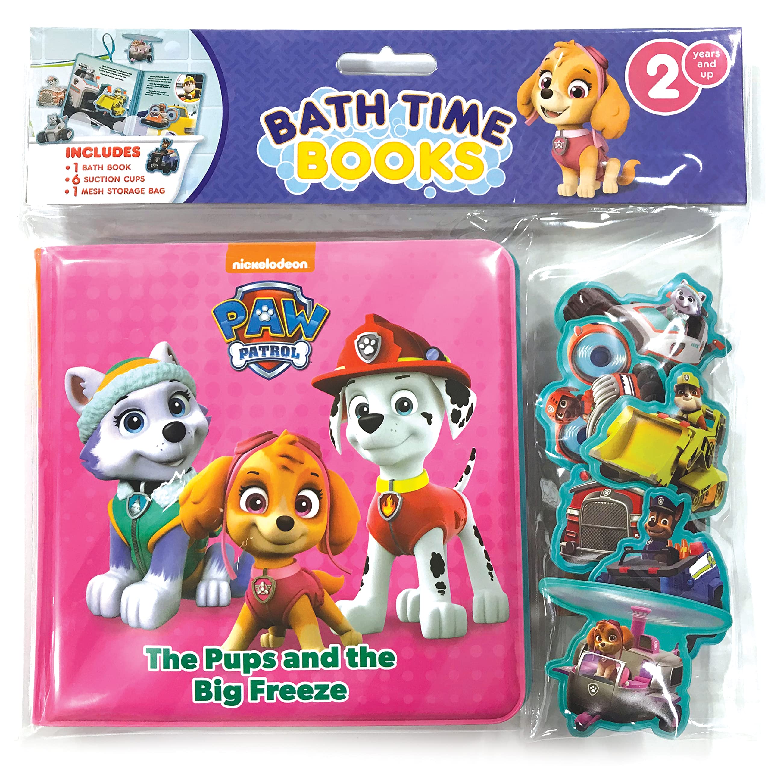 Nick PAW Patrol Girls Bath Time Books (EVA bag) Non-fiction
