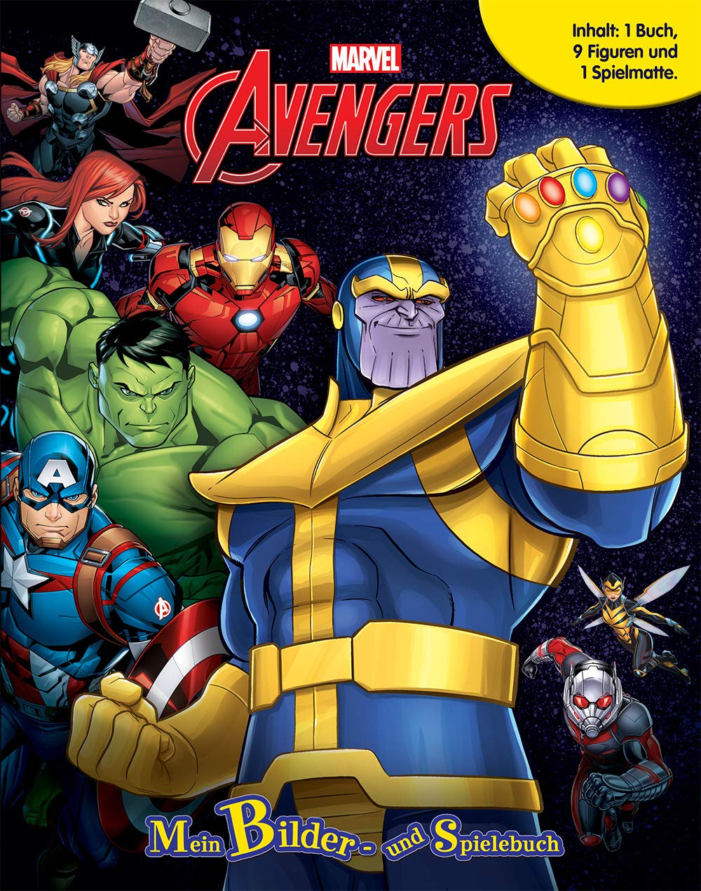 Spiel- und Beschäftigungsbuch MARVEL Avengers Books