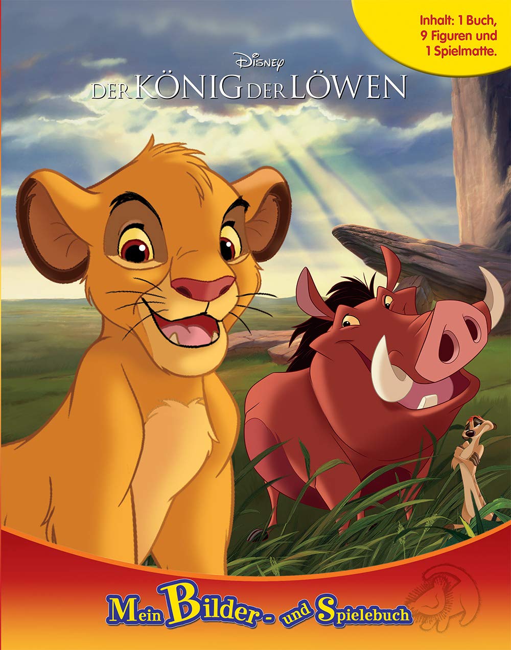 Spiel- und Beschäftigungsbuch König der Löwen book