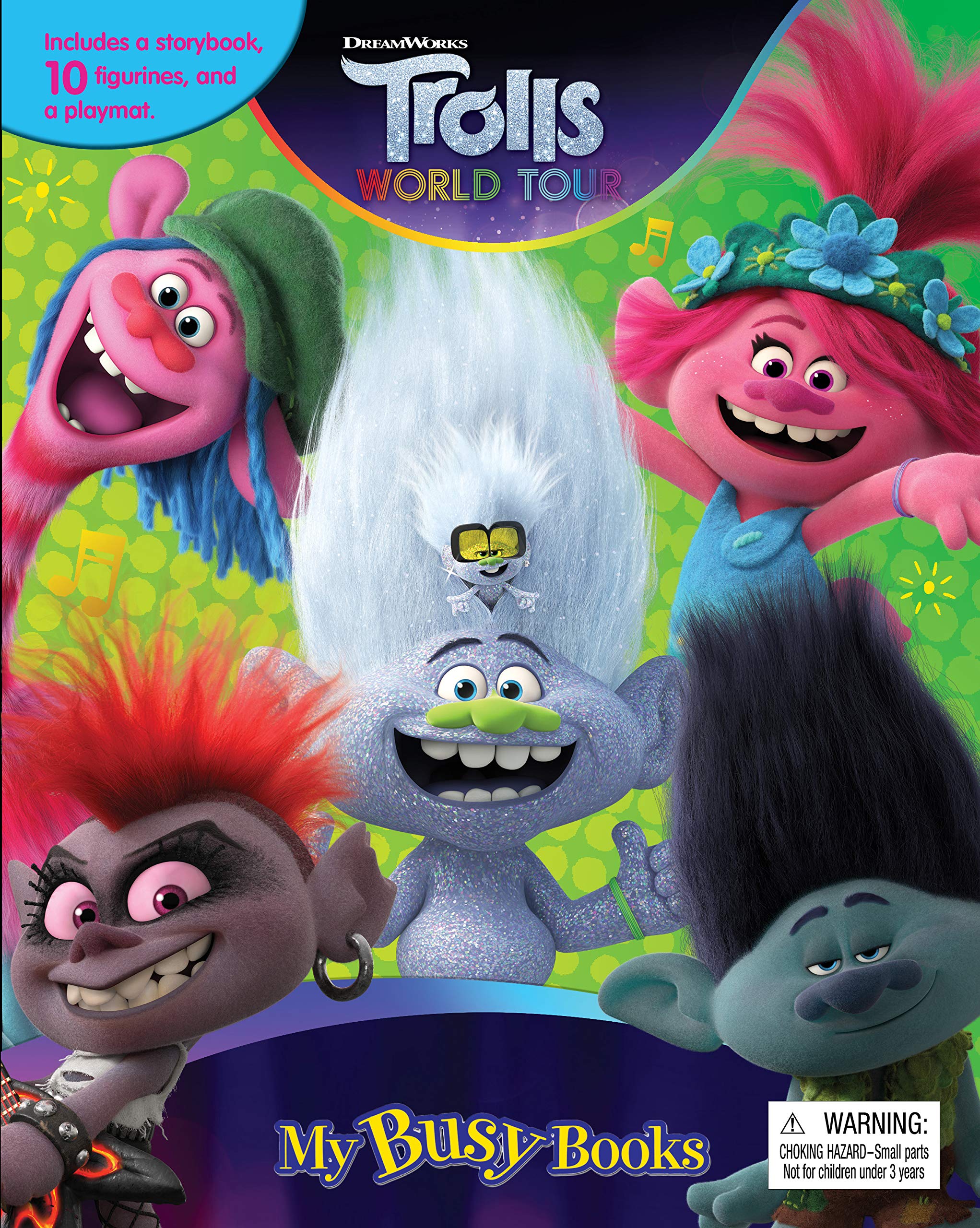 Trolls World Tour My Busy Book book