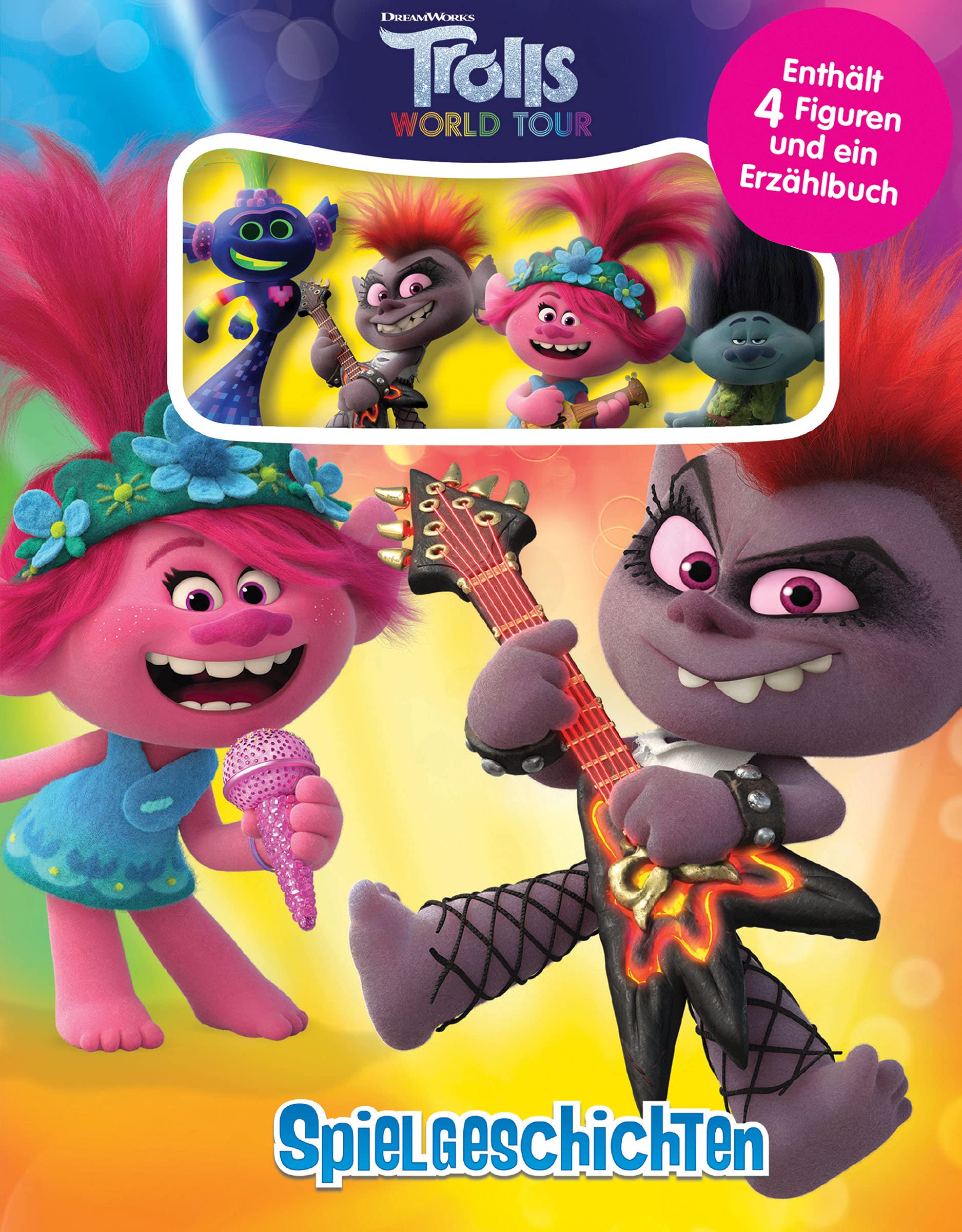 Spielgeschichten Dreamworks Trolls 2 World Tour Books