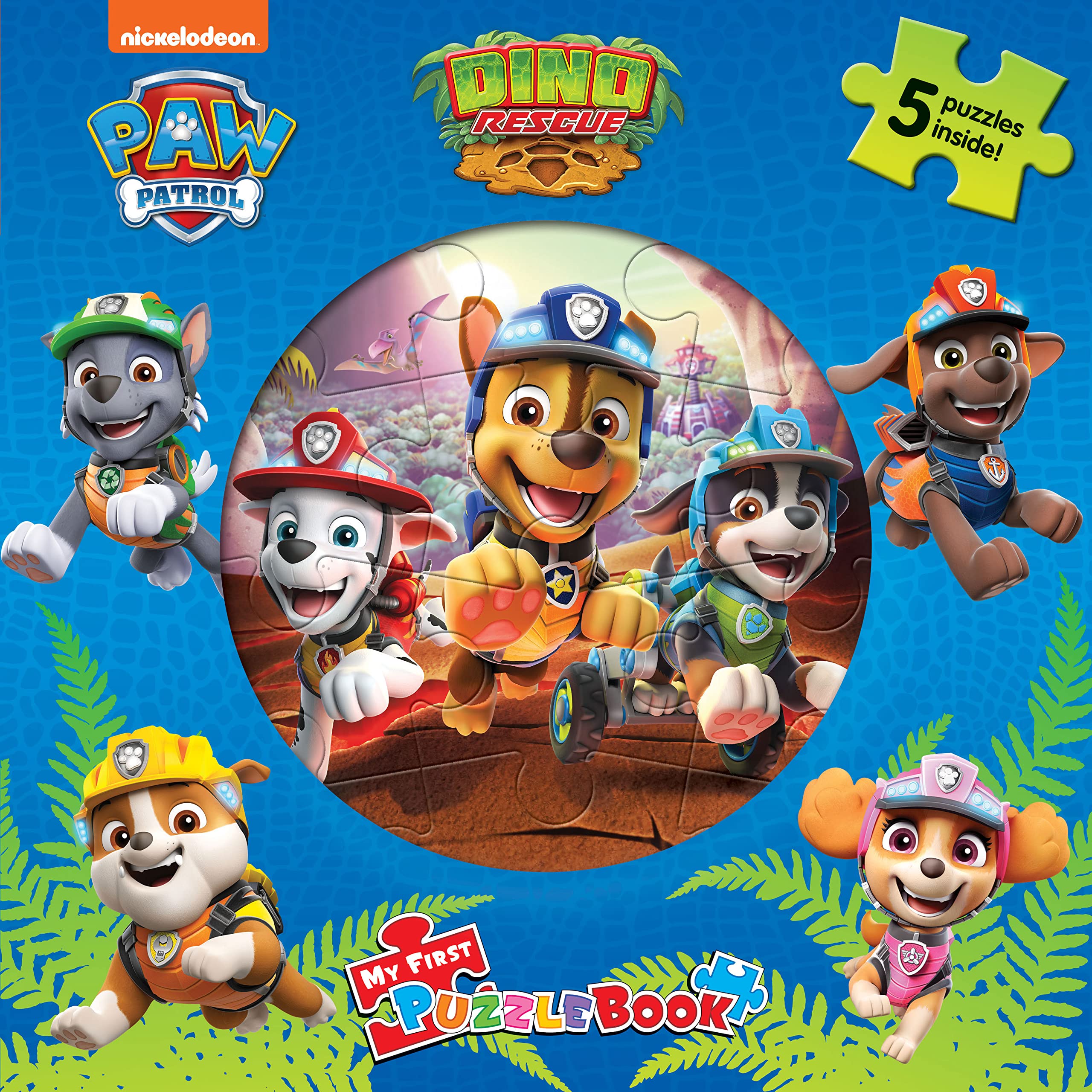 Paw Patrol Dino Rescue My First Puzzle Book Tiptoi & Games