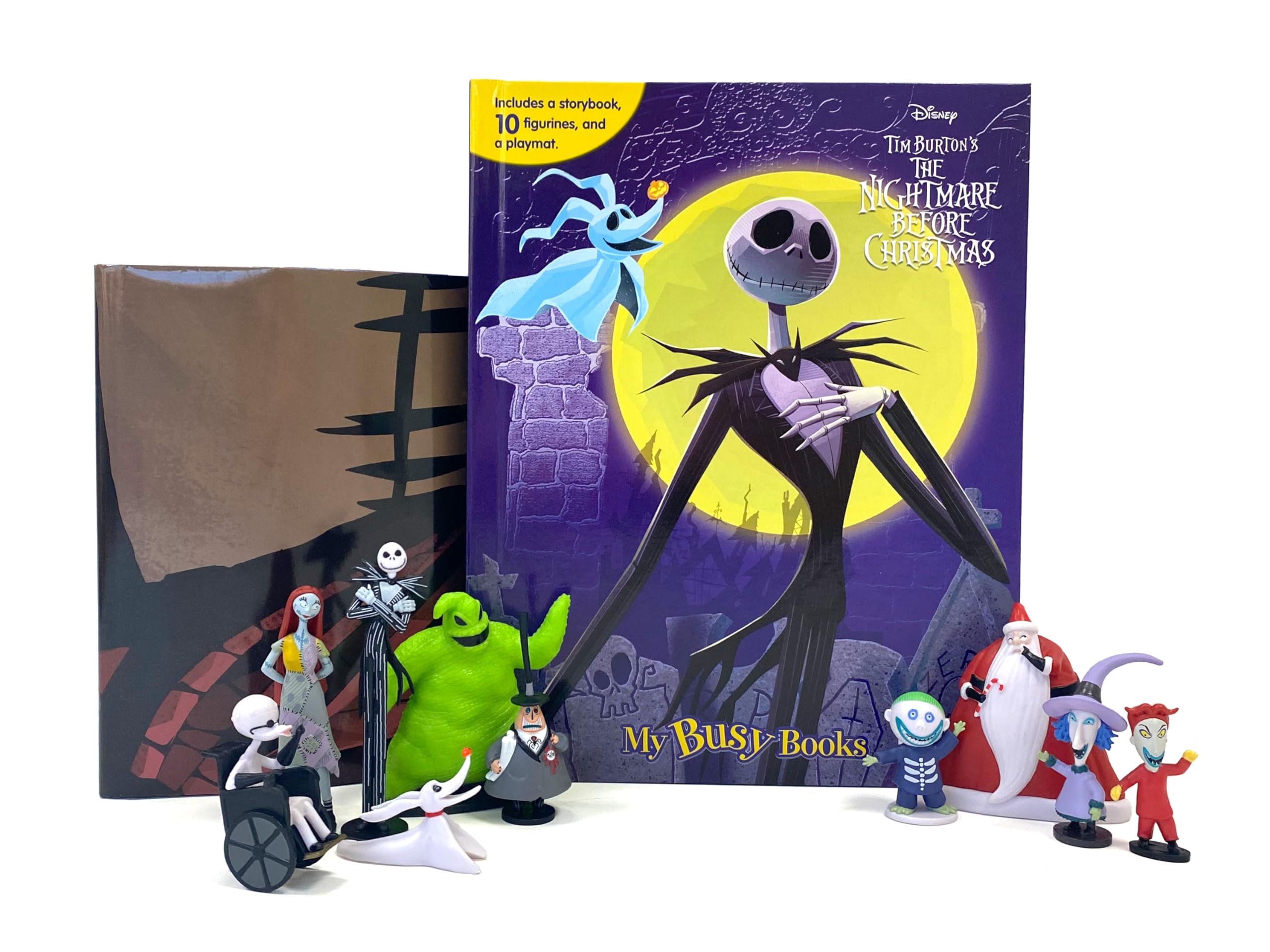 The Nightmare Before Christmas: My Busy Books: With Storybook, 10 Figurines and a Playmat Tiptoi & Games
