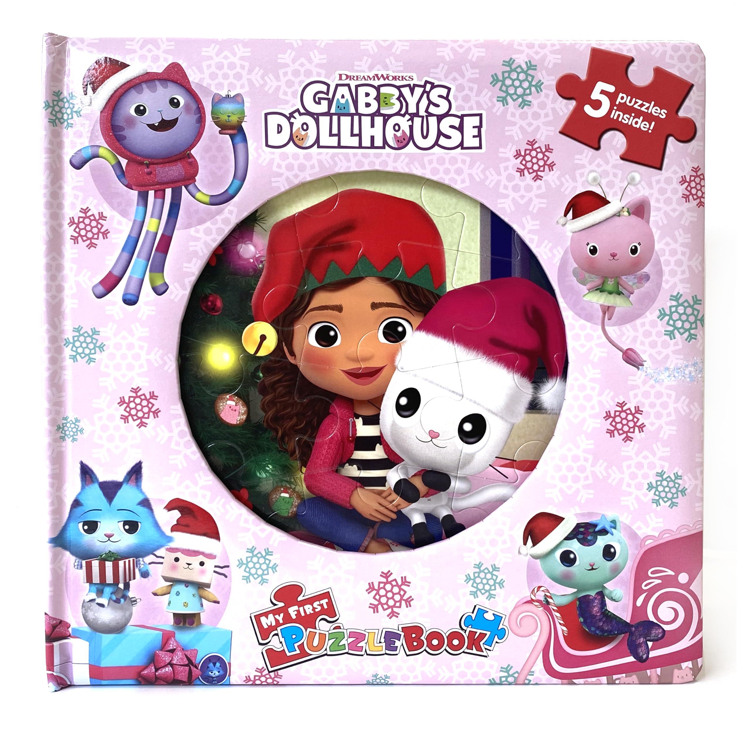 Univ. Gabby Dollhouse Christmas My First Puzzle Book Books