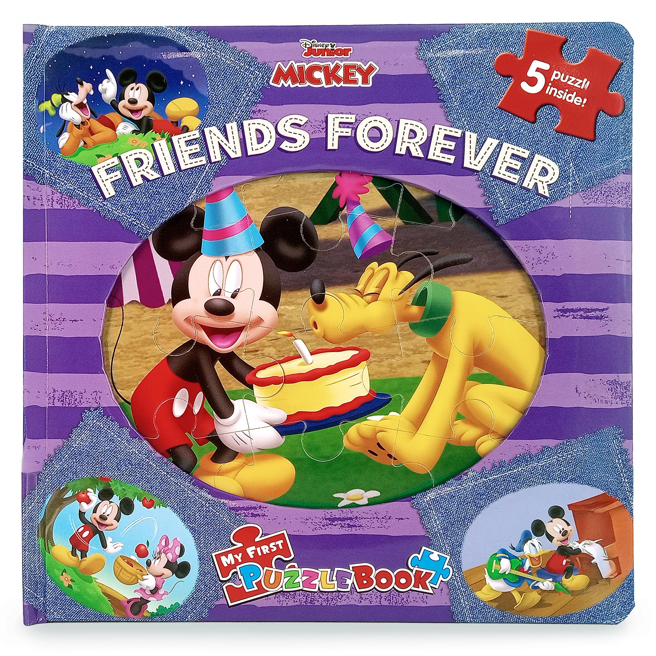 Disney Jr Mickey Friends Forever My First Puzzle Book book