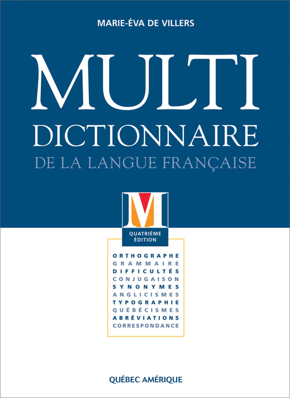 Multi- dictionnaire de la langue française book