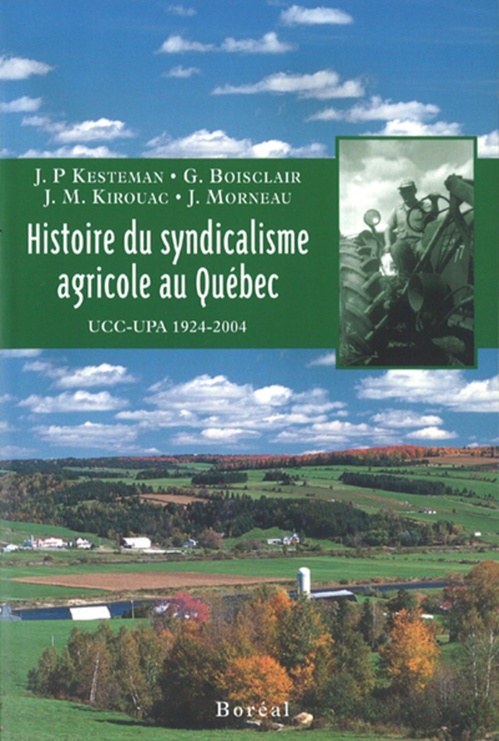 Histoire du syndicalisme agricole au Québec Books