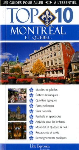 Top 10: Montréal et Québec Books