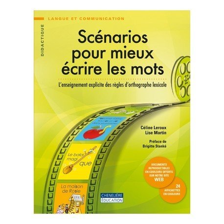 Scenarios pour mieux ecrire les mots book