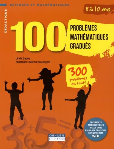 100 problèmes mathématiques gradués: 8 à 10 ans book
