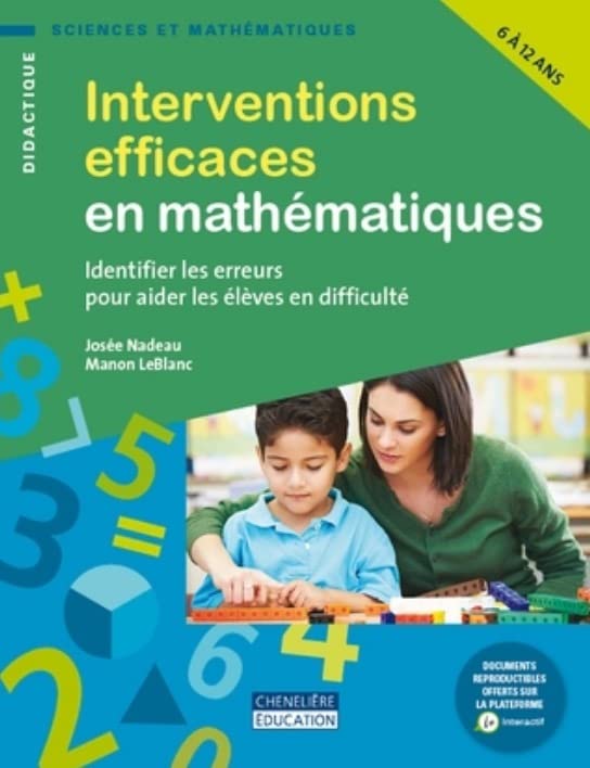Interventions efficaces en mathématiques: Identifier les erreurs pour aider les élèves en difficulté book