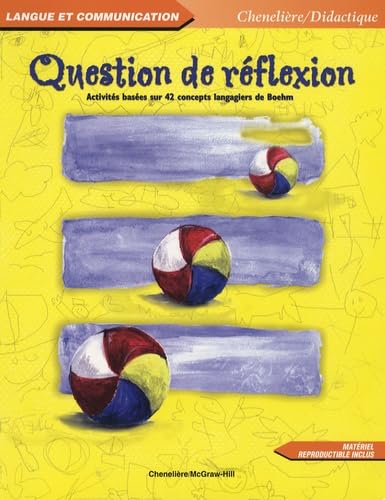 Question de reflexion: Activités basées sur 42 concepts langagiers de Boehm book