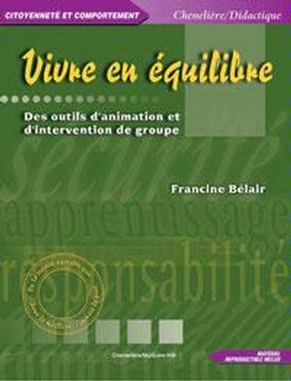 Vivre en equilibre book