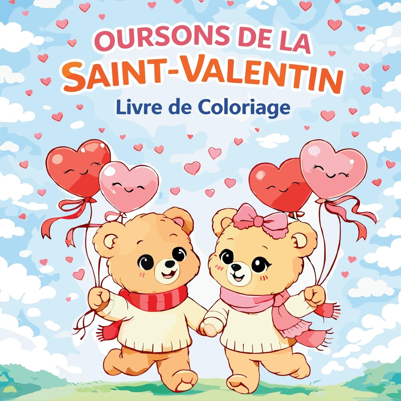 Oursons de la Saint-Valentin - Livre de coloriage Tiptoi & Games
