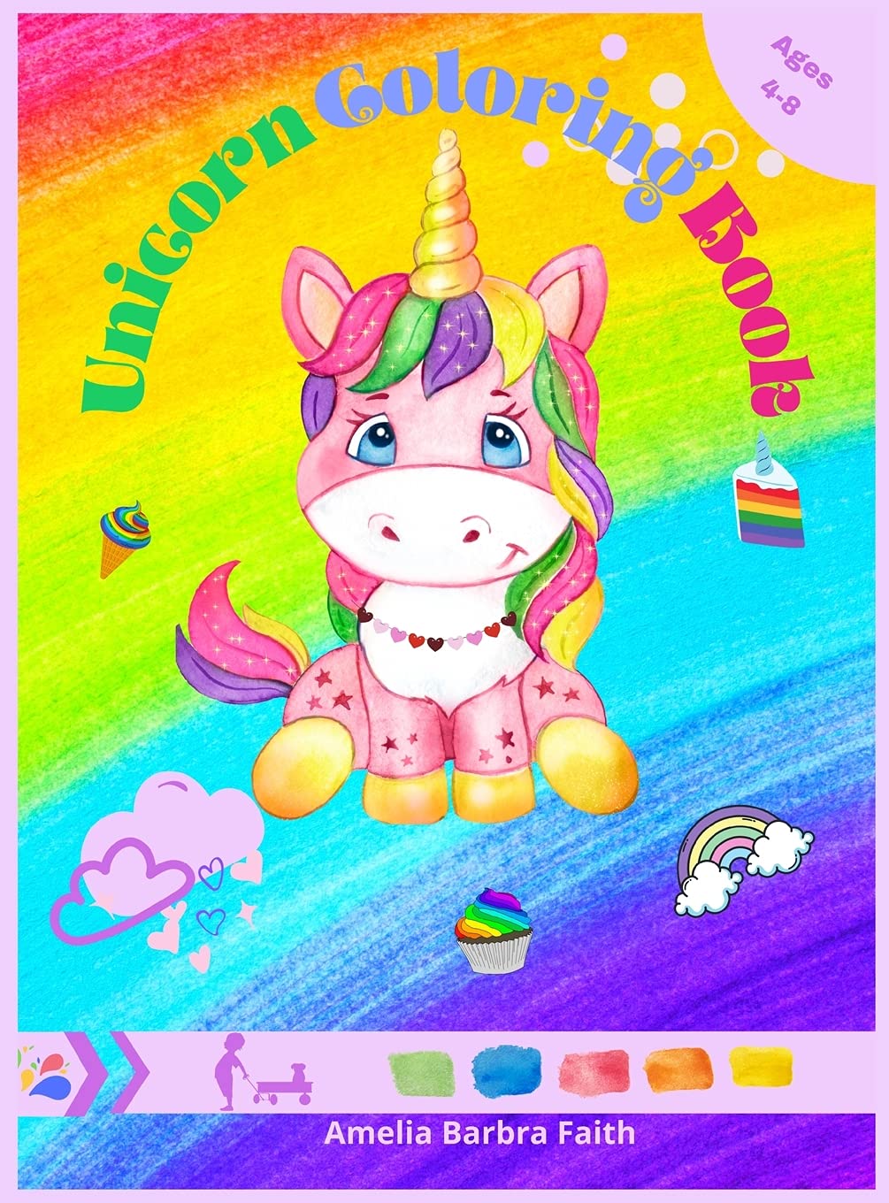 Unicorn Coloring Book Non-fiction