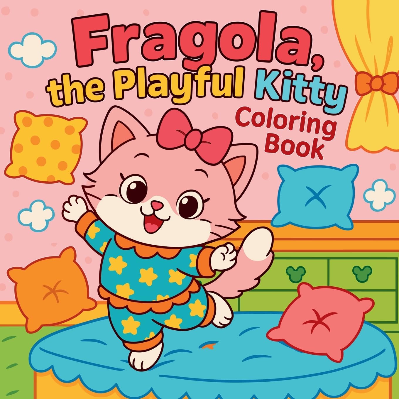 Fragola, the Playful Kitty - Coloring Book Tiptoi & Games