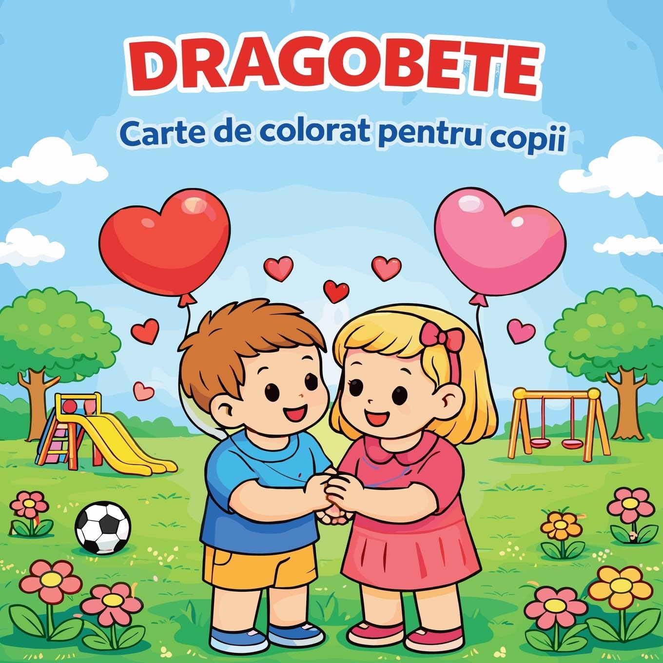 Dragobete - Carte de colorat pentru copii Tiptoi & Games