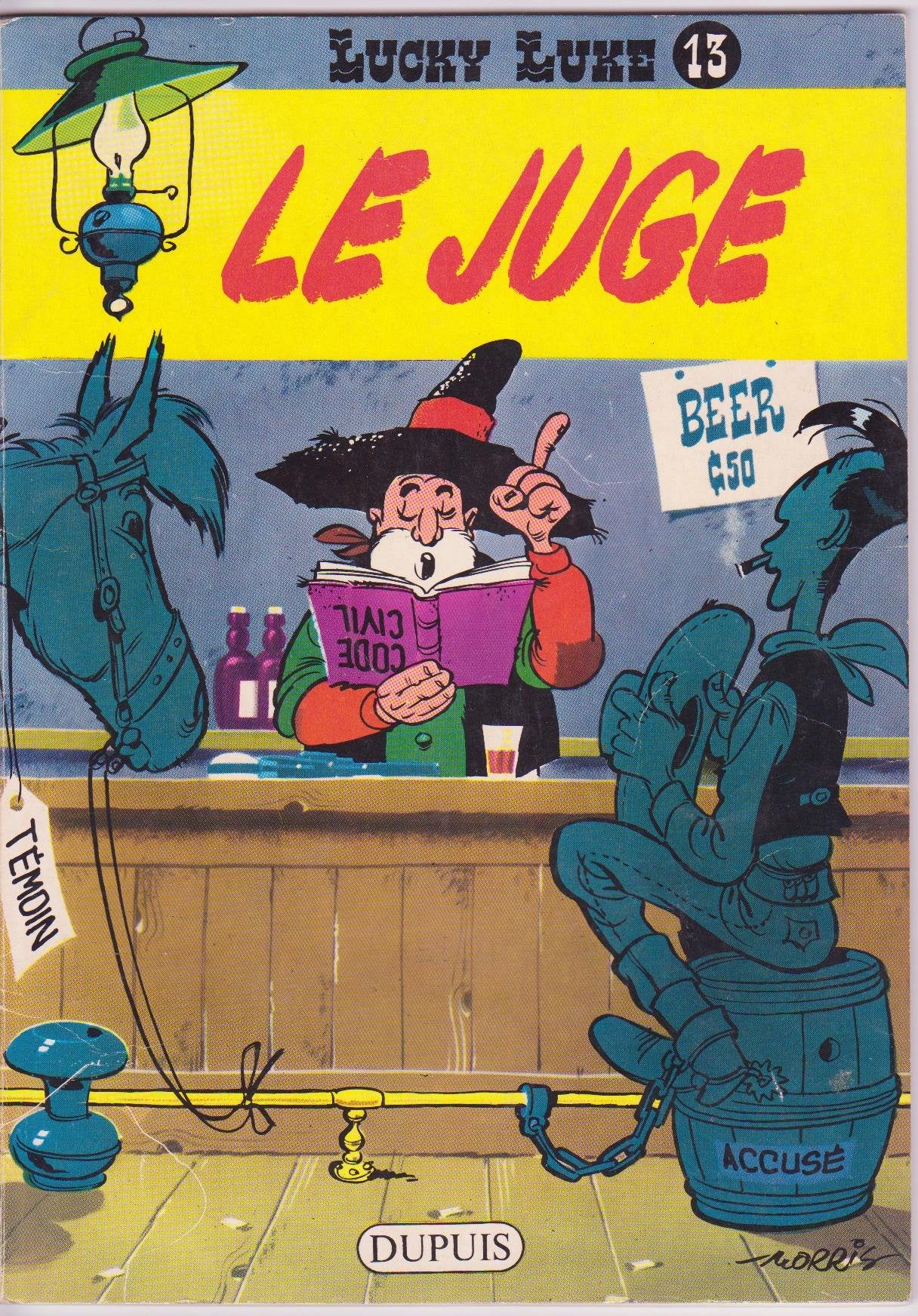 Lucky Luke n13 le juge b book
