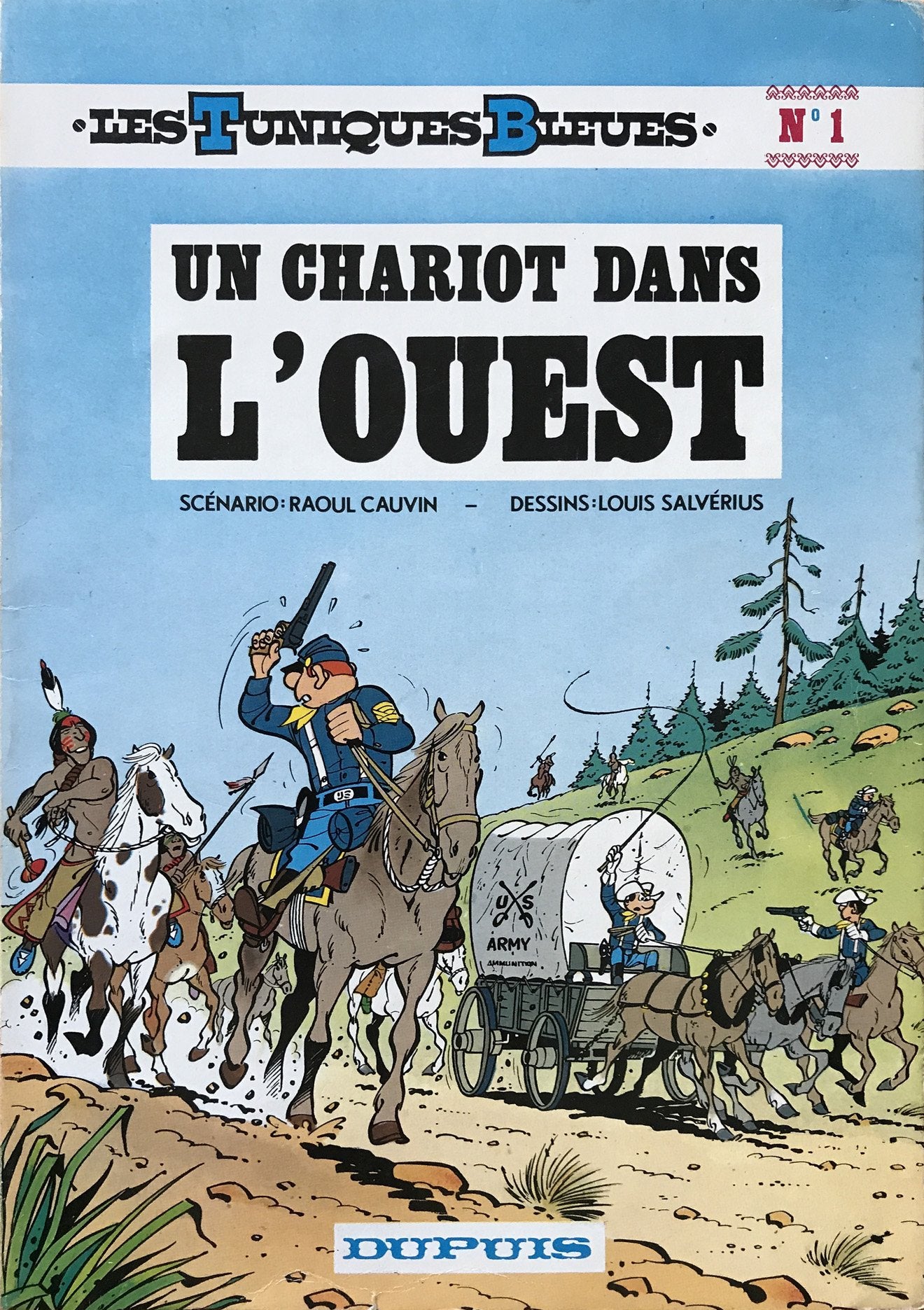 Un chariot dans l'Ouest. Books