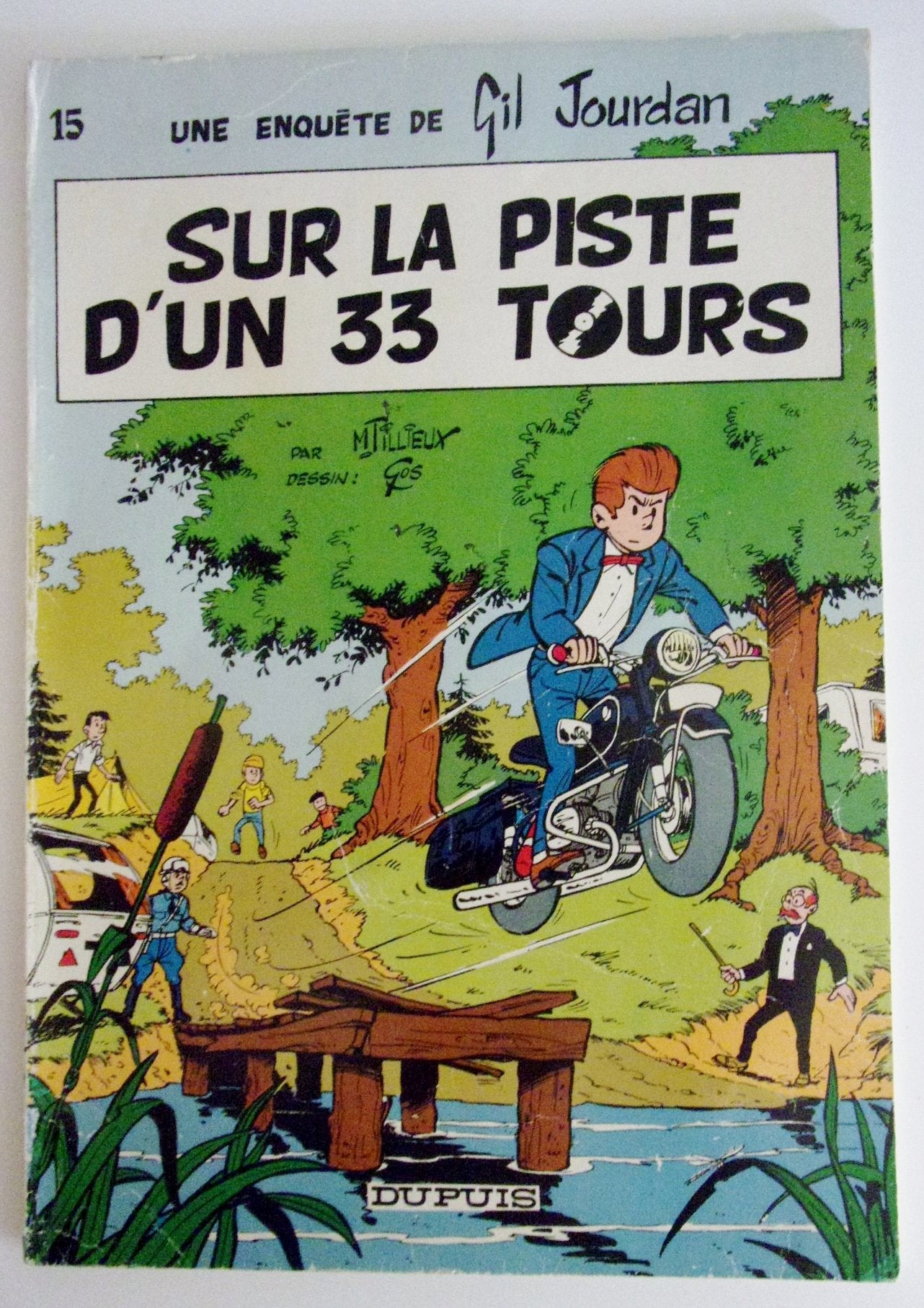 Gil jourdan, n° 15 : Sur la piste d'un 33 tours Books