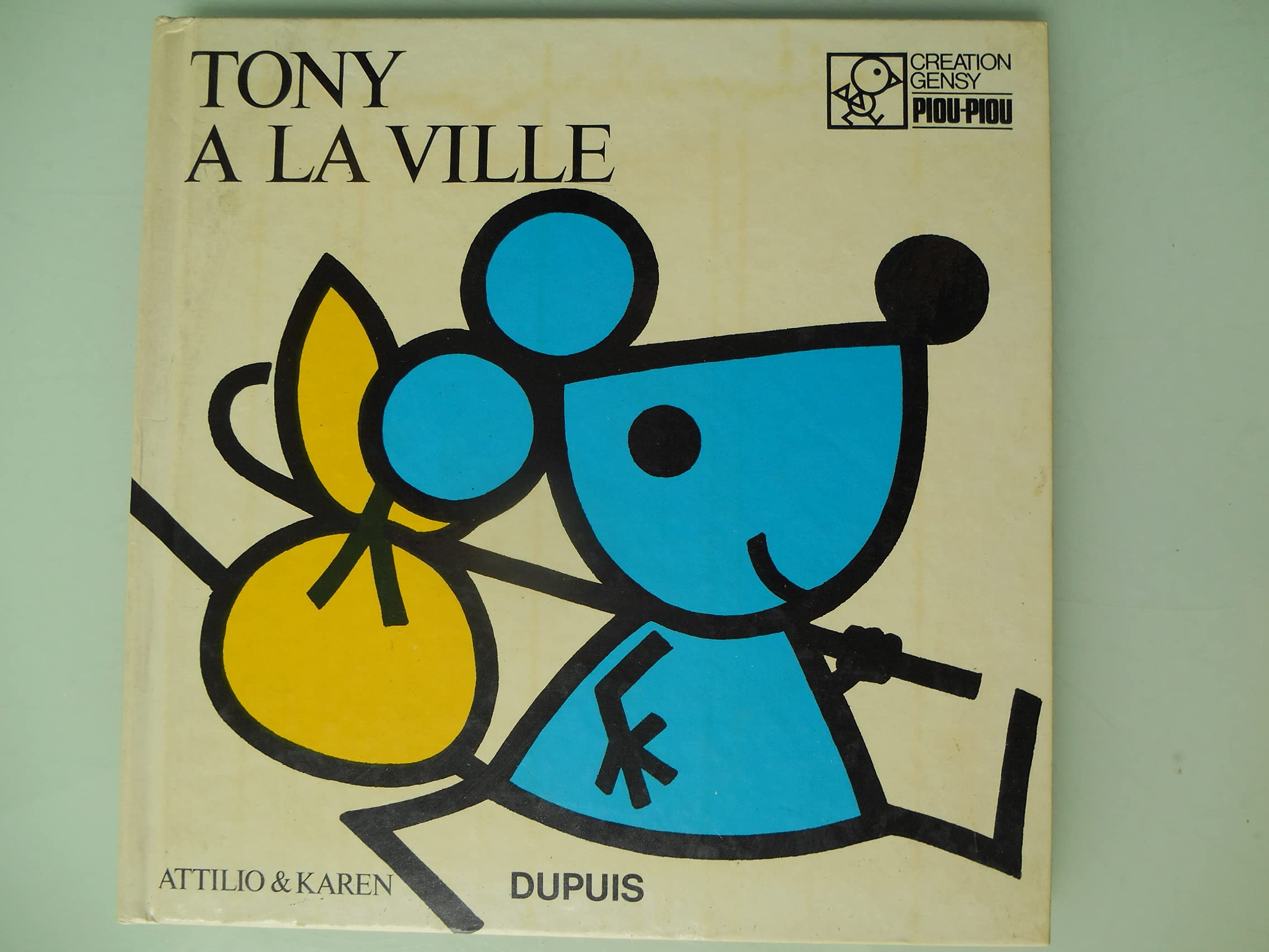 Tony à la ville (Piou-Piou) book
