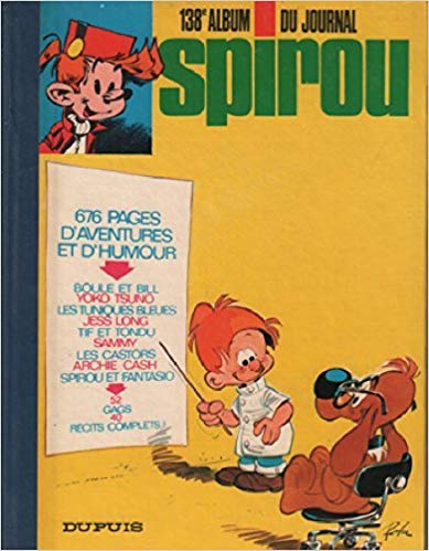 Album spirou n° 138 : du n° 1942 3 juillet 1975 au n° 1954 25 sept. 1975 book