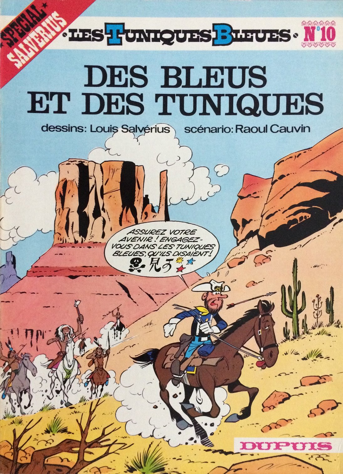 Des Bleus et des tuniques (Les Tuniques bleues .) History