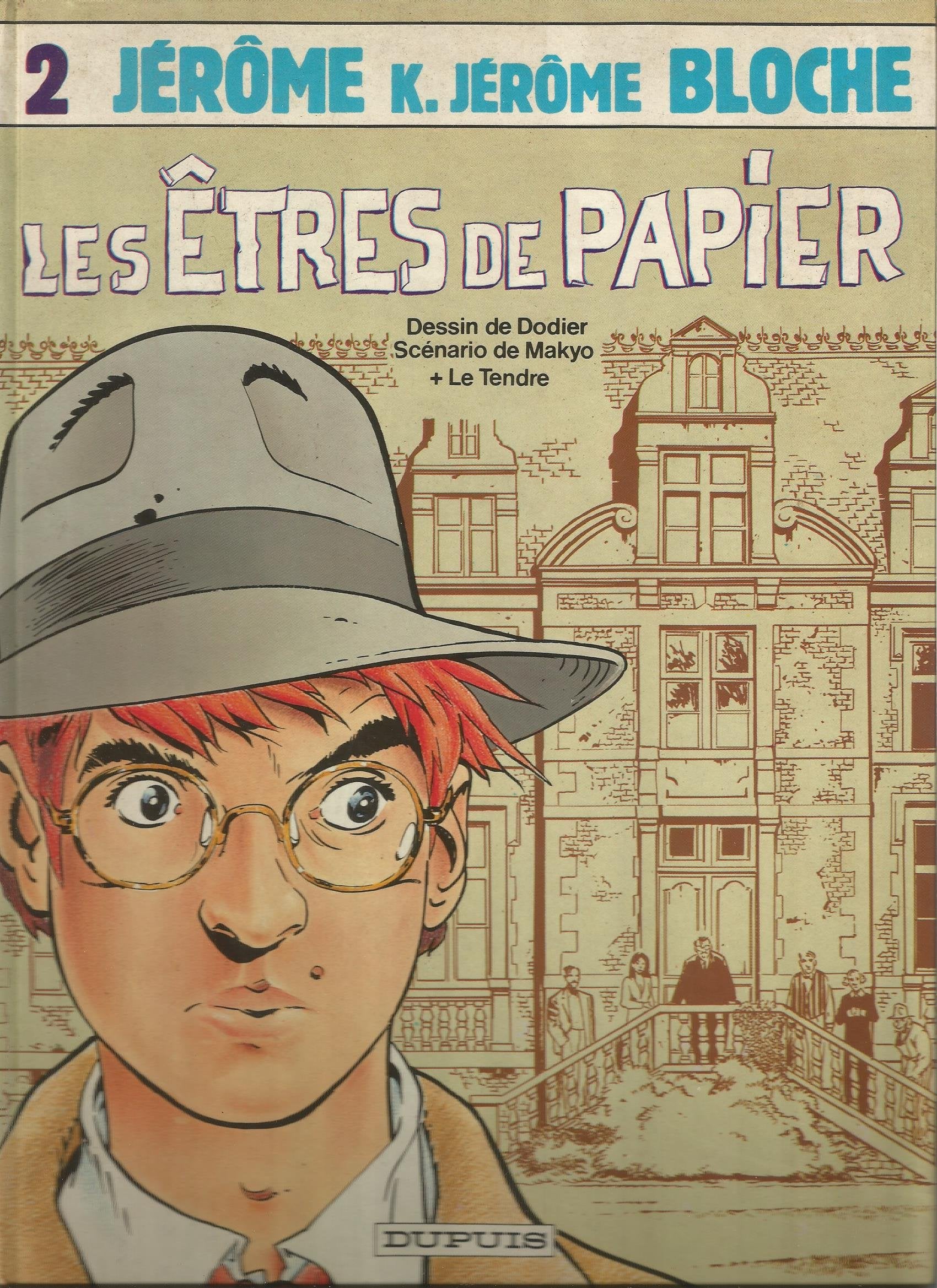 Jerome bloche n02 les etres de papier c book